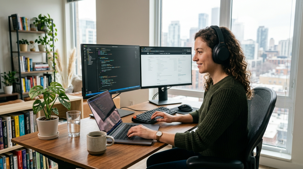 remote work programming languages